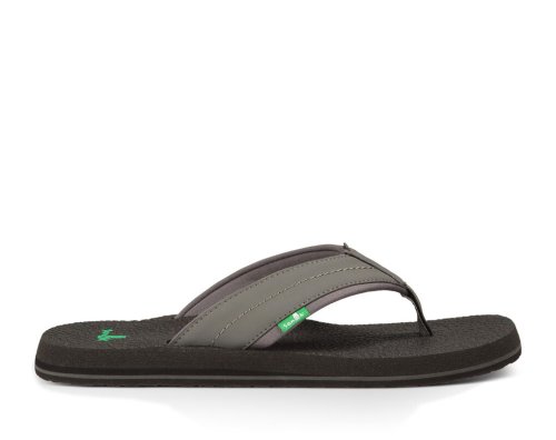 Tong Sanuk Beer Cozy 2 Homme - Grise Foncé SPOMYL529